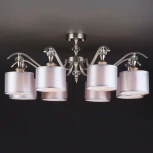 Потолочная люстра Eurosvet Ofelia 60070/8 сатин-никель