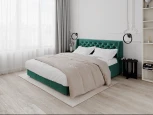Кровать-диван прямой изумрудный, 160 D1 Ричмонд AAA41324003 Premier 19