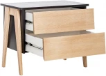 Тумба широкая "Сканди" 2 ящ. 2000026706489 Leset