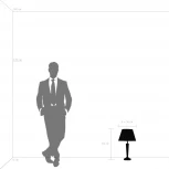 Интерьерная настольная лампа Lightstar Perla 707911