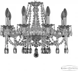 Подвесная люстра Bohemia 1607 1607/8/200 Ni