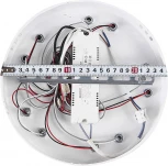 Потолочная люстра светодиодная Natali Kovaltseva Damask LED LAMPS 81169 с пультом ДУ, моб. приложением 200W, белый, LED (регулировка яркости, 220V, круглые)