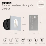 Подсветка для лестниц и ступеней встраиваемая Maytoni Via Urbana O022-L3W (LED, 220V, IP54)