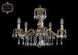 Подвесная люстра с хрустальными подвесками Art Classic 31.01 31.01.5.170.A.GB.Sp