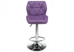 Барный стул Woodville Trio фиолетовый 1393