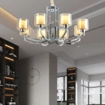 Подвесная люстра Arte Milano Neapolis-77207 277207/8 Ni (220V, на цепи)