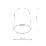 Накладной точечный светильник Nowodvorski Eye Tone 8928 (220V, круглые)