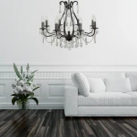 Подвесная люстра Arti Lampadari Ercolano E 1.1.8.601 N (220V, на цепи, подсвечник, свеча)