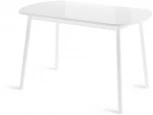 Стол Раунд, Стекло белый, МАМАДОМА