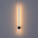 Настенный светильник светодиодный с диммером и сенсорным выключателем Lumion Bram 8310/12W серебро, металл/силикон LED 12W 3000/4000/7000K 220V (регулировка яркости)