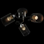 Потолочная люстра на штанге Reluce 11320-0.3-03 BK+CR (220V)