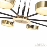 Подвесной светильник Arte Milano 271079/8 BK/GD (LED, 220V, на проводе)