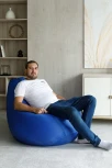 Кресло мешок Dreambag Груша Синее (Оксфорд) (XL, Классический) 5001021