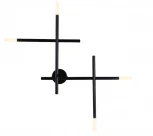 Настенное бра Traverse Wall Black H98 ImperiumLoft Traverse-Wall01 (207743-26) (220V, асимметрия)