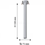 Встраиваемый точечный светильник Favourite Clivo 2233-1U (LED, 220V)