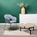 Стул R-Home Oscar Грей/ЛинкЗолот