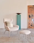 Кресло La Forma (ex Julia Grup) Belina (Бежевый/ Фанера)