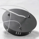 Подвесная люстра Lussole Loft River LSP-8391 (LED, 220V, на тросе, кольцо, IP21)