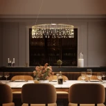 Подвесной светодиодный светильник Bogate's Firefly 454/1 (220V, на тросе, круглые)