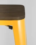 Стул барный Stool Group TOLIX WOOD желтый УТ000001865