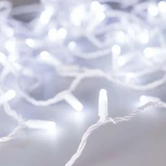 Светодиодная гирлянда ARD-STRING-CLASSIC-10000-WHITE-100LED-MILK-FLASH White (230V, 7W) (IP65)