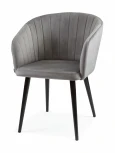 Стул MyFar Фредерик темно-серый велюр MF1041-1