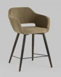 Стул полубарный Stool Group Саймон велюр капучино УТ000025176