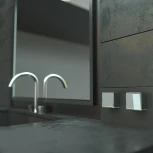 Выключатель двухклавишный Gallant (серебряный) Werkel W5020006 (a052769)