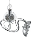 Бра Lumion Laoka 8032/1W металл/хрусталь, хром/прозрачный E14 1*40W 220V (подвески, подсвечник, свеча)