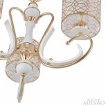 Подвесная люстра Arte Milano Florentia-1237 301237/3 Wh/Gd (220V, на цепи)