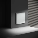 Перекрестный переключатель одноклавишный (белый матовый) Voltum S70 VLS010502