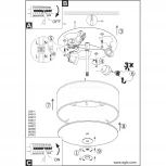 Потолочный светильник Eglo Viserbella 97642