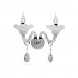 Бра Citilux Ирида CL351320 (220V, хрусталь, подвески, подсвечник, свеча)