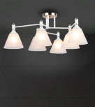 Потолочная люстра Wedo Light Anneta WD3619/6C-WT-FGD-WT