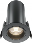 Встраиваемый светильник светодиодный Maytoni Focus Led DL125-L12-4K-B (220V, круглые)