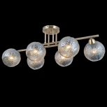 Потолочная люстра на штанге ILLUMICO IL0702-6CSQ-24 AB ARIES