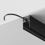 Шинопровод 2м Gravity накладной/подвесной черный (магнитный) Maytoni Technical TRX010-412B (48V)