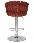 Стул барный DOBRIN MARCEL (винный велюр (MJ9-35))