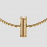 Подвесной светильник светодиодный Eurosvet Layla 50257/1 LED латунь