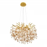 Подвесная люстра хрустальная Modelux MODESTYLE MS.2112.460 GD