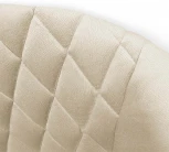 Стул барный Sheffilton SHT-ST31-С4/S29 кремовый/черный муар от фабрики Sheffilton