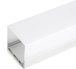 Профиль накладной для светодиодной ленты Feron CAB268 48120 42х45мм, алюминиевый, серебро, 2м