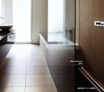 Душевой лоток Pestan Confluo Premium Line 750 черное стекло/сталь