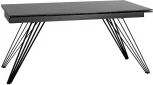 Стол обеденный Stool Group Пандора раскладной 160-240*90 керамика темная УТ000034891