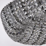 Подвесная люстра светодиодная APL LED Sicilia SH509.0.70.R.Ni.4000.Clear.731 (220V, хрусталь, на тросе)