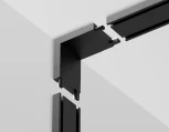 Коннектор угловой внутренний для накладного шинопровода Magnetic Ultra Slim Ambrella Track System GV1104