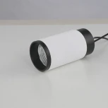 Точечный накладной светильник iLedex Delta 1954-10W-3000K-36 BK+WH (220V, круглые)