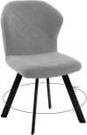 Стул DikLine 339 поворотный B22 GREY, ножки черные