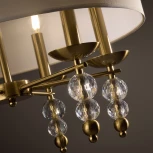 Подвесная люстра Freya Side FR1009PL-06BS (220V, на цепи, круглые)