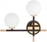 Бра Lumina Deco LDW 6033N-2 BK+GD